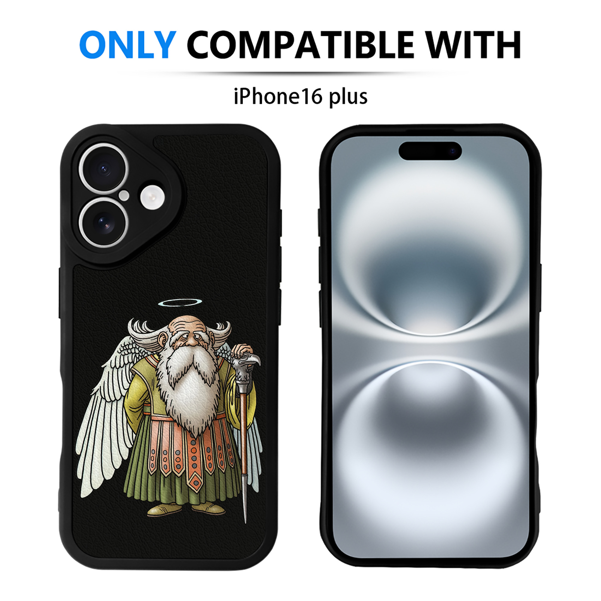 （画像用） ドラゴンクエスト Doragon Kuesuto Dragon Quest 【iPhone 16シリーズ対応】シリコンスマホケース（レザー調） 材質：シリコン
